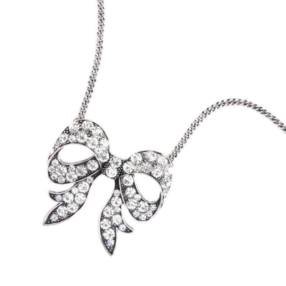 Plunder Design Bow Necklace NIB